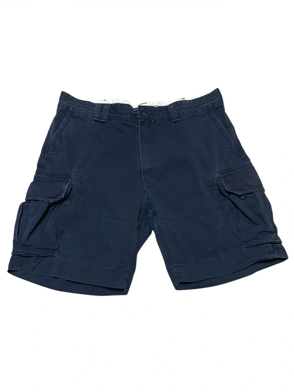 Men's Polo Ralph Lauren Geller Classic Fit Cargo Shorts Navy Blue Size 40